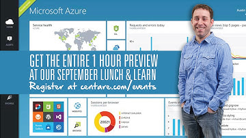 Centare - Microsoft Azure Preview Portal Teaser