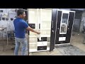 almirah 3door 3drawer 1 locker powder coated metal almirah new model अलमारी नई डिज़ाइन #metalalmirah