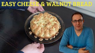 Easy Cheese & Walnut Bread | Bread Baking for Beginners