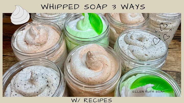 Easy DIY Whipped Soap - Coffee Sugar Scrub, Salty Lime, and Honey Butter & Oats #homemade #scrub