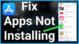 FIX! iPhone Not Installing Apps From App Store!