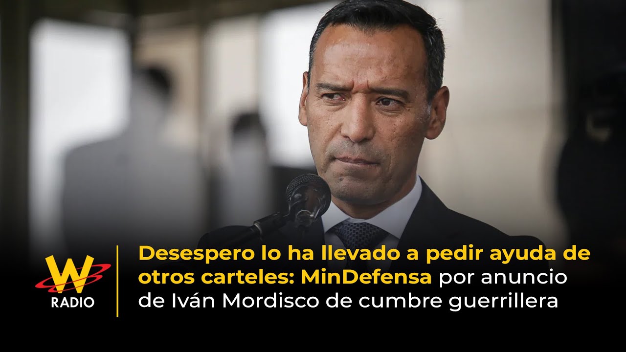 Desespero lo ha llevado a pedir ayuda: MinDefensa por anuncio de 'Mordisco' | La W