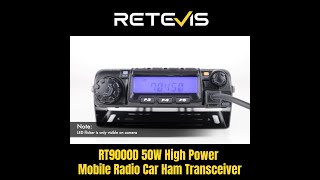 RETEVIS RT9000D UHF High Power Mobile Radio Car Ham Transceiver