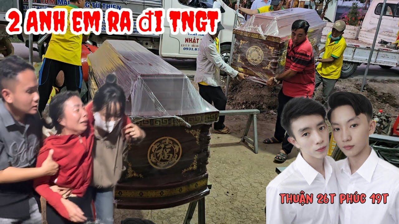 Nổi đau vô tận của người Mẹ Mất cùng 1 lúc 2 đứa con trai TNGT