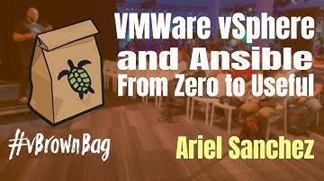 VMware vSphere and Ansible From Zero to Useful with Ariel Sanchez