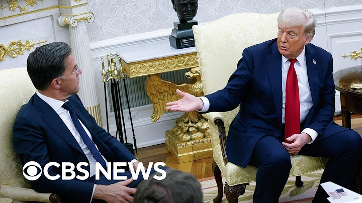 Trump announces deal to sell weapons to NATO for war in Ukraine