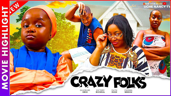 CRAZY FOLKS | LATEST TRENDING NIGERIAN NOLLYWOOD MOVIE HIGHLIGHT 2025