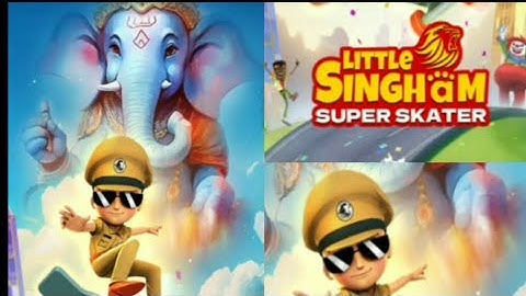 Little Singham Super Skater | Best Gameplay - 7 🙏💐