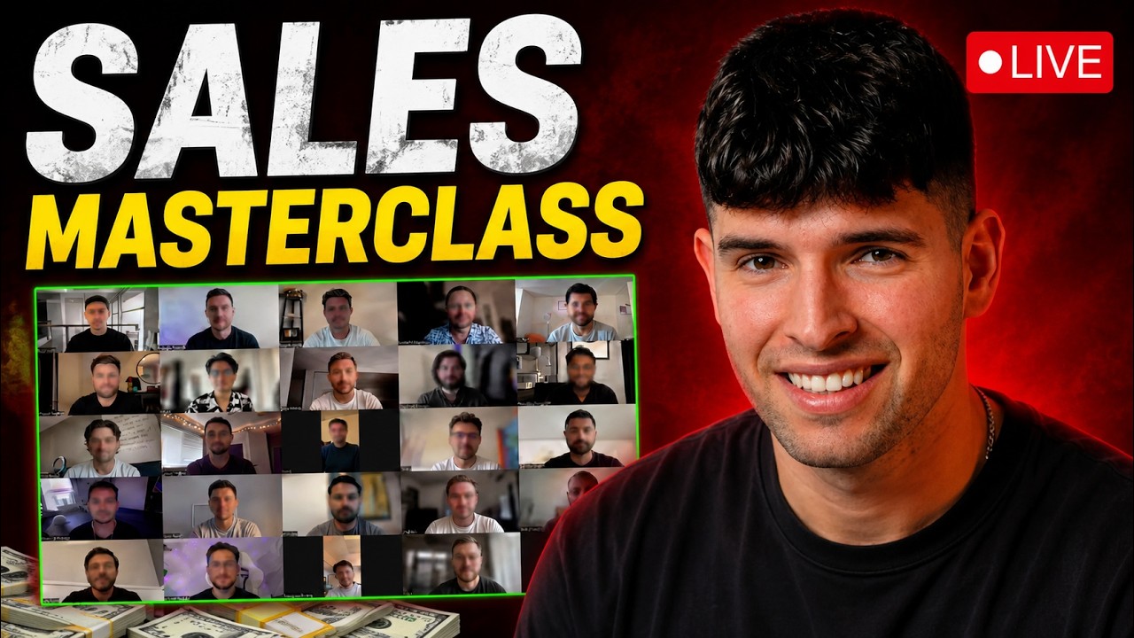 121 Minutes of High Ticket Sales Training from a $8M Closer (100% FREE)