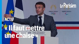 Une personne fait à nouveau un malaise lors d’un discours de Macron