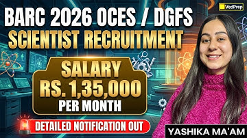 BARC OCES/DGFS 2026 Notification OUT | Scientist Recruitment | Eligibility & Exam Pattern