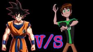 Goku Vs Ben10 Who Will Win In Subway Surface