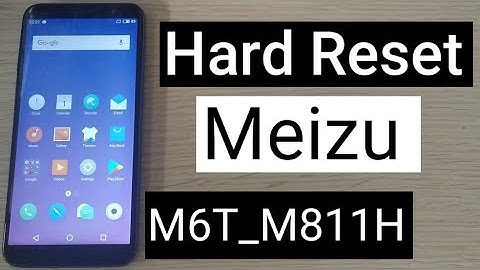 Meizu M6T M811H Hard Reset Password Pattern Lock Remove SP Flash Tool🔥