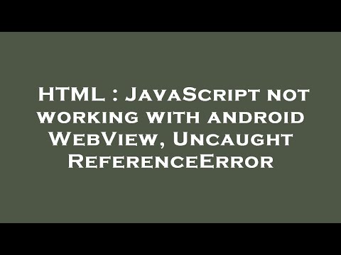 HTML : JavaScript