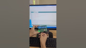 chatGPT를 이용해 esp32보드의 LD1, 2, 3, 4의 LED ON하는 영상
