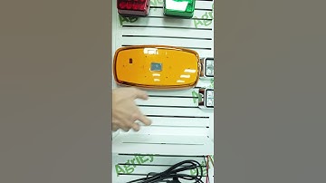 Wireless LED beacon light, magnetic mini strobe light bar with app control for all emergency needs.