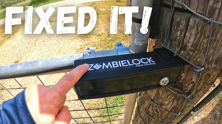 Ghost Controls ZombieLock | Adjust Automatic Gate Hinges | Automatic Gate Opener