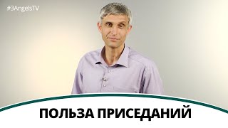 Польза приседаний  Павел Меженин | Полезная минутка // Жить здорово день за днем