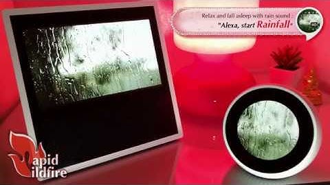 Best Skills for Alexa: Ambient Rain on Echo Show and Echo Spot