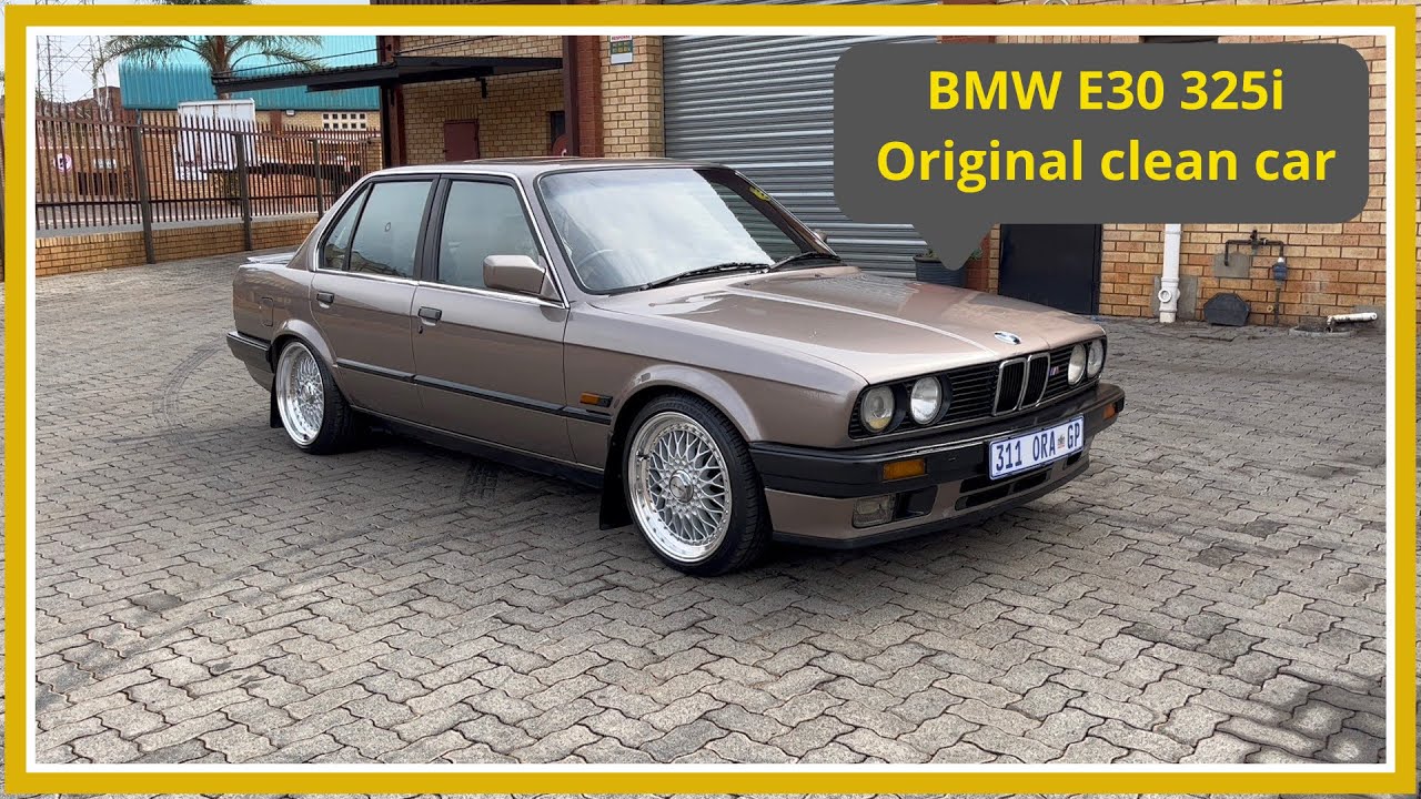 BMW E30 325i in for some maintenance work… YouTube