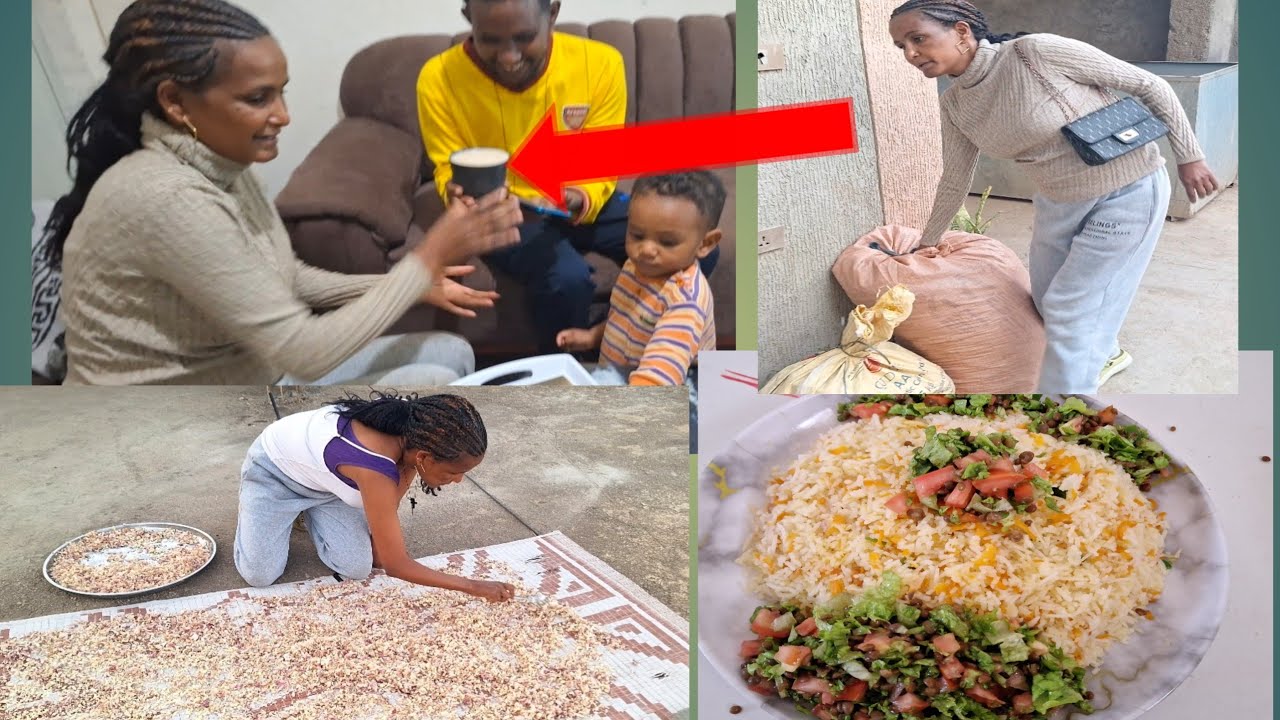 ውዕሎ መዓልታዊ ኣብ ገዛይ ደስ ዝብል ውዕሎ ምስ በዓል ቤተይ😍😍👌vlog