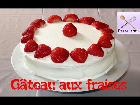 Vidéo: Gâteau à La Crème Aux Fraises
