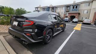 Sports Performance Clean 2022 Subaru WRX Walk Around 🥲👌 #subaru #wrx #2022 #blackout #TEVideos