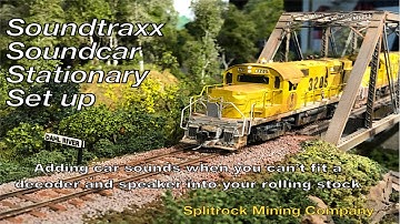 Soundtraxx Soundcar Decoder Under layout Test