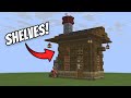 Minecraft Shelves Build Ideas, Tips &amp; Tricks!!!