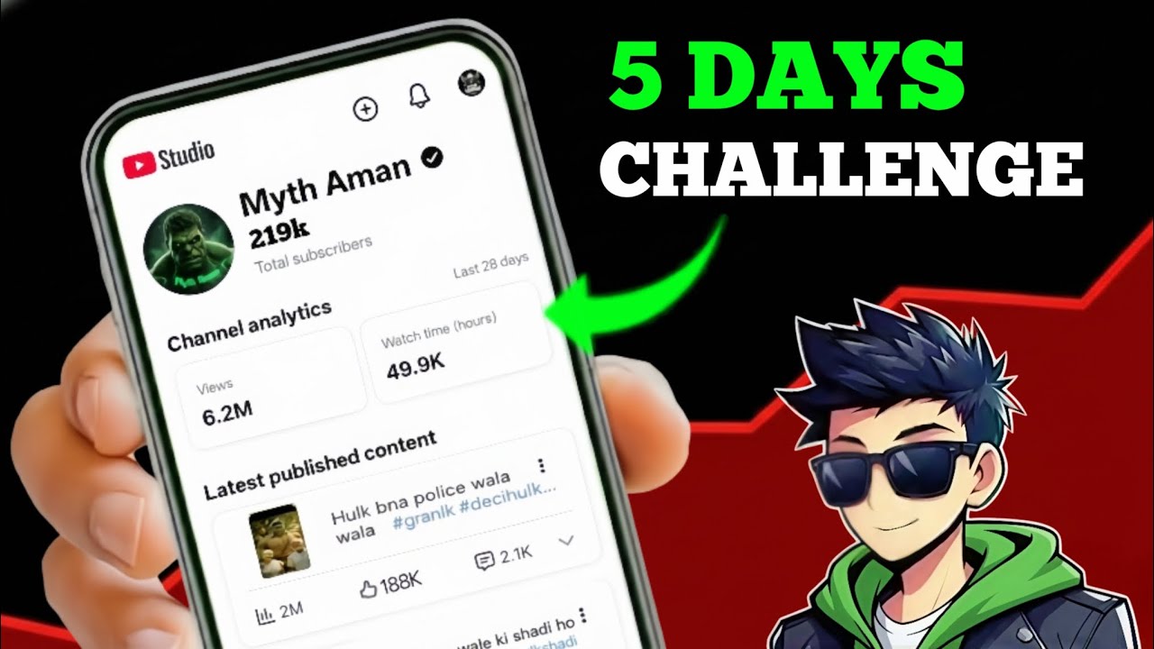 5 Days Shorts Challenge  to 200K Subscribers LIVE - 2M+ Views Hack & Real Growth!