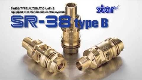 Star SR-38 Type B 10-Axis CNC Swiss-type Automatic Lathe