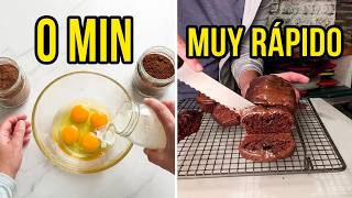 Antojo de chocolate? Hacé este budín sin harina en minutos