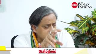 Dr Shashi Tharoor In Conversation With New Indian Express Journalists