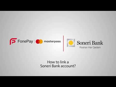 How to link a Soneri Bank account?