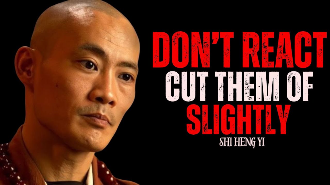 Once You Learn These Life Lessons, You Will Never Be The Same _ Shi Heng Yi's Powerful Speech