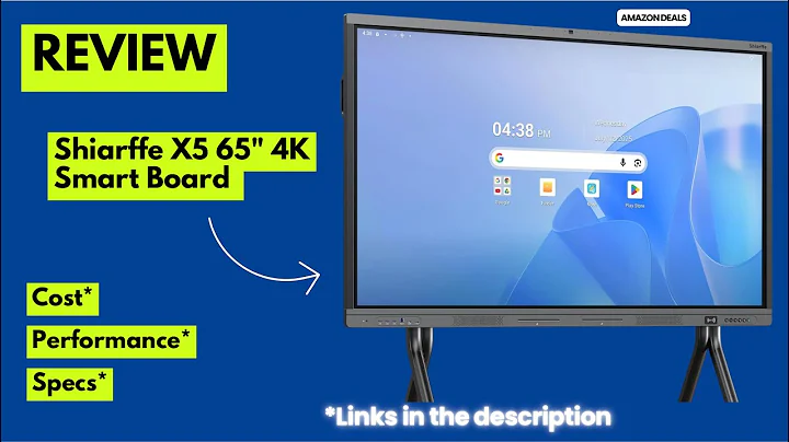 Shiarffe X5 65" 4K Smart Board Review | Best Interactive Whiteboard for Classroom & Office 2025