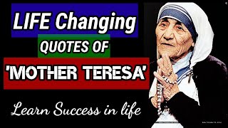 Top 20 Most Inspirational Quotes Of Mother Theresa