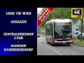 Linie 71B Wien Ansagen – Zentralfriedhof 3.Tor – Bhf. Kaiserebersdorf | Wiener Grantler