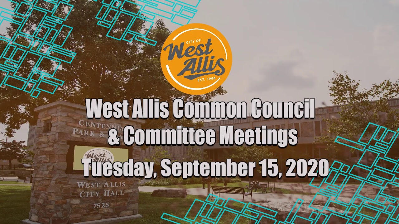 City of West Allis Live Stream YouTube