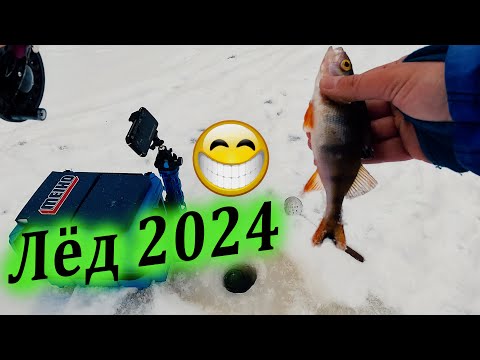 Первый выход на лд 2024 года. Зимняя рыбалка