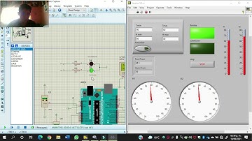 Control de temperatura y humedad Arduino y LabVIEW