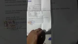 Contoh SPH Surat pelepasan Hak