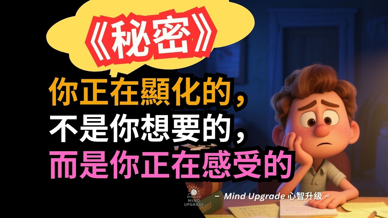 《秘密》你正在顯化的，不是你想要的，而是你正在感受的