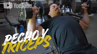 RUTINA DE PECHO Y TRÍCEPS / VOLUMEN MAXIMO‼️