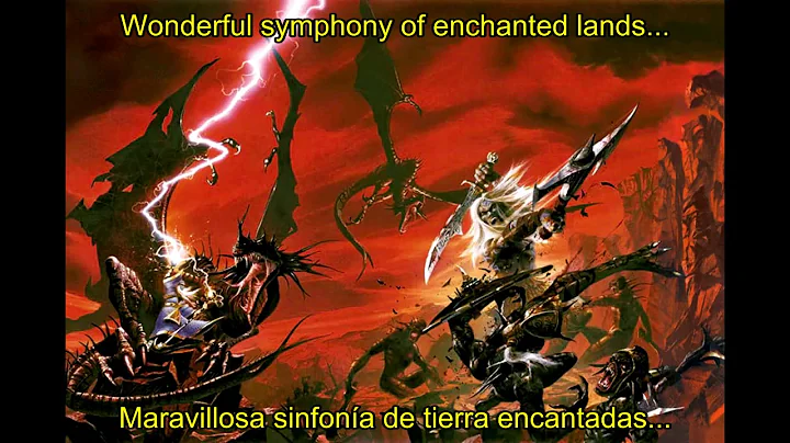 Rhapsody - The Bloody Rage Of The Titans (Lyrics & Sub. Español)