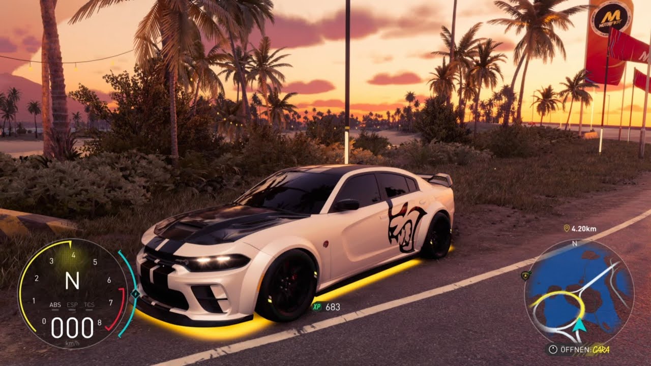 1242 HP Dodge Charger SRT Hellcat Redeye Chill Drive (Supercharger Whine,Burnout) The Crew Motorfest