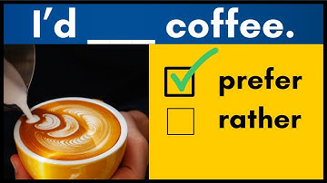 ★ A2 ENGLISH | Prefer ▪️🌀▪️ Rather | Grammar QUIZ