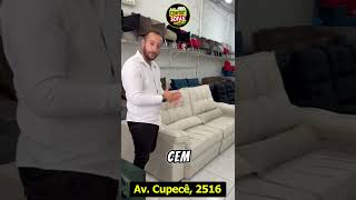 Sofá top preço de fábrica na Loja #shorts #sofas #toutubeshort