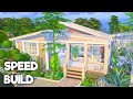 BRIGHT ECO MODERN HOUSE  (w/CC LINKS) || The Sims 4: Speed Build