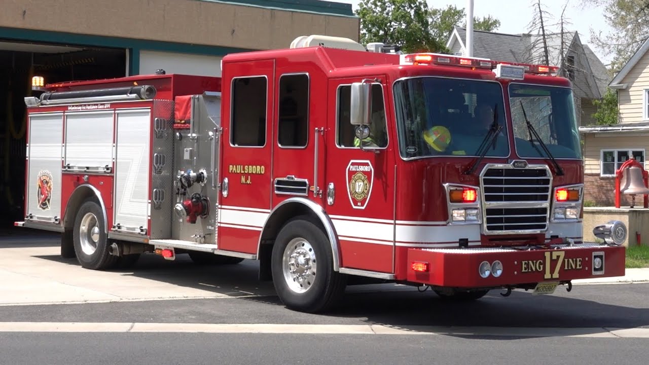 Paulsboro Fire Department Engine 1711 Responding YouTube